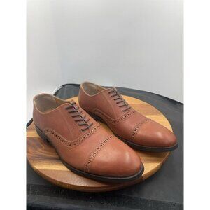 Men's Brown Express Dress Shoes Size 10(mcp39)